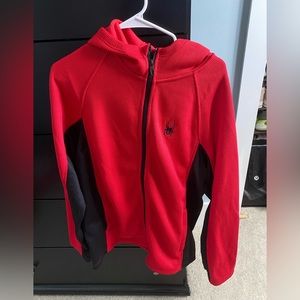 Red and black Spyder jackets